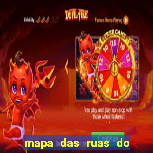 mapa das ruas do bras sp